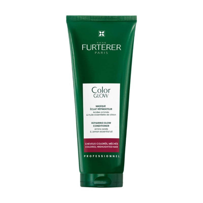 Маска Rene Furterer Color Glow Repairing Glow Conditioner для захисту кольору фарбованого та освітленого волосся, 250 мл
