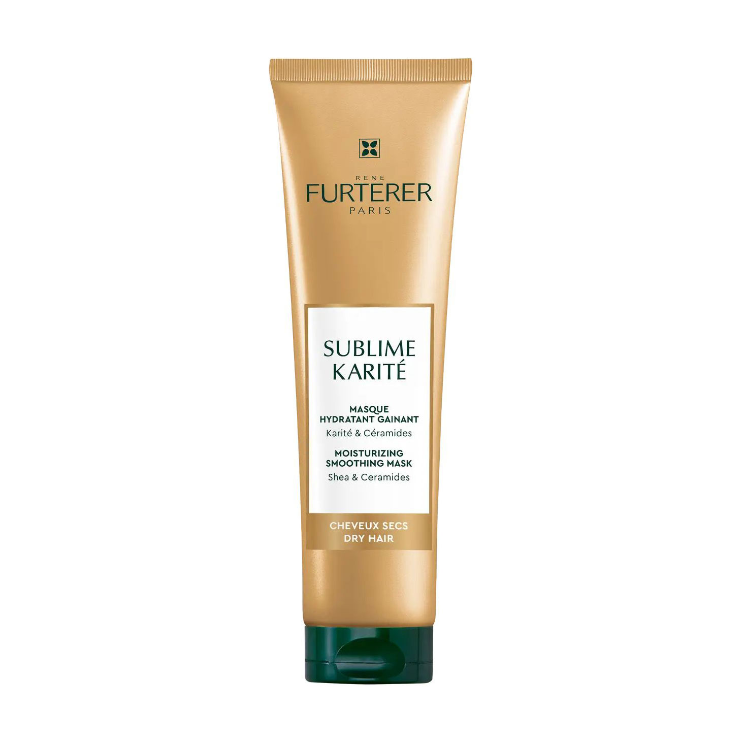 Зволожувальна розгладжувальна маска Rene Furterer Sublime Karite Moisturizing Smoothing Mask для сухого волосся, 100 мл